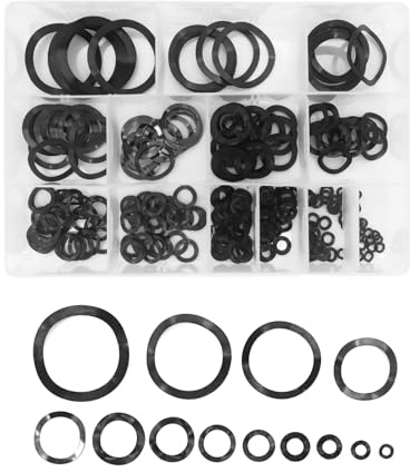 Yuhtech 320 Pcs Kit D'Assortiment de Rondelles Ondulées M3-M31 Acier Manganèse Rondelle Ondulée pour Vis Boulon M3 M4 M5 M6 M8 M10 M12 M14 M16 M19 M24 M27 M31