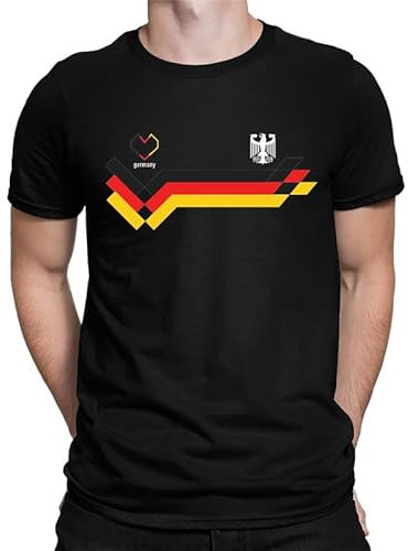 Fußball Deutschland Trikot 2024 EM Germany Europameisterschaft WM Fan Herren Männer T-Shirt