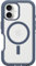 OtterBox Defender Series XT MagSafe Hülle für iPhone 16, stoßfest, Ultra-robust, schützende Hülle, 7X getestet nach Militärstandard, Transparent/Blau