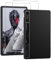 NUCNOK Cover per RedMagic Nova Gaming Tablet(10,9 Pollici) + [2 Pezzi] Pellicola Vetro Temperato,Silicone Custodia Scrub Molle di TPU Morbido AntiGraffio AntiCaduta Case(Nero)