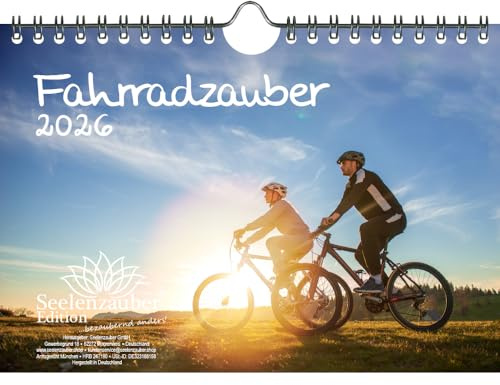 Fahrradzauber DIN A5 Kalender für 2026 Fahrrad - Seelenzauber