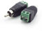Supkancl DC Female Male RCA Female Male Connector Adapter Plug 2.1x5.5mm DC Jack Power Audio Cable For RGB Strip Light CCTV Camera(22114-2pcs)