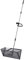 MagiDeal Sad RAKE Scooper, Facile Pulizia, Multifunzionale, Acciaio al Carbonio, Comodo setaccio di Sabbia con Maniglia telescopica Premium, Nero