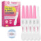 5 Stück Schwangerschaftstest Kombipack, Schwangerschaft Streifen Schnelles Test, Schwangerschaft Wochenbestimmung, Pregnancy Test, Schwangerschaftstest Frühtest, Rosa