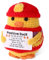 TOYMIS Positive Ente, 8cm Feuerwehrmann-Thema Handgemachte Positive Unterstützung Puppe Lustige Gehäkelte Ente mit Inspirierender Karte Emotionale Geschenkdekoration