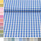 MAGAM-Stoffe Mona Vichy-Karo groß Baumwollstoff Oeko-Tex Meterware 50cm (15. Himmelblau)