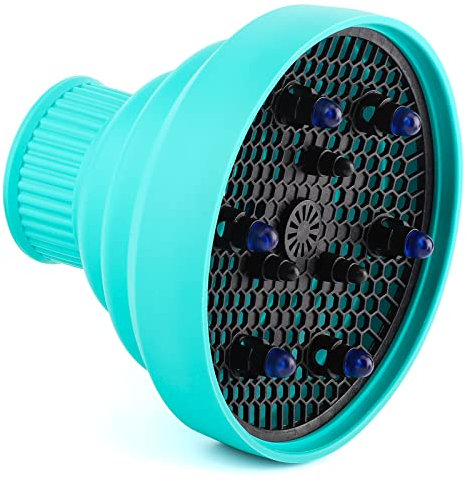 Diffuseur de sèche-cheveux de voyage, Segbeauty Diffuseur de sèche-cheveux pliable, accessoire de diffuseur pliant léger professionnel pour buse de sécheuse 1,54 à 1,69 pouces
