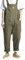 ORANDESIGNE Herren Denim Latzhose Overalls Jeanshose Männer Cargo Jeans Retro Jumpsuit Arbeitshose Blau Arbeitslatzhosen Loose Fit Latzanzug Jumpsuit Q Grün L