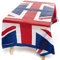 ZOPPER Kunststoff-Tischdecke, Union Jack, 180 x 120 cm, UK-Flagge, Geschirr und Zubehör, Partyzubehör zum Feiern des Platinjubiläums der Königin für Party-Dekorationen-Set