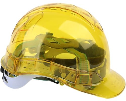 Transparenter Schutzhelm, Arbeiterschutzhelm, Arbeitsplatz-sicherheitskappe Für Forstarbeiter Und Industrie-kopfschutz