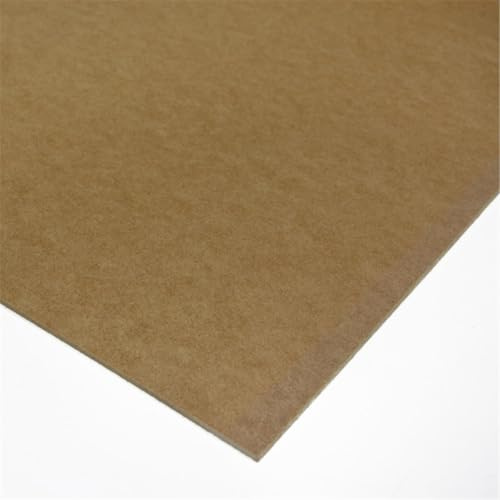 Pack of 5 (Total 5 Units) - Oil Tempered Hardboard Sheet- 1220mm (W) x 2440mm (L) x 3mm (T)