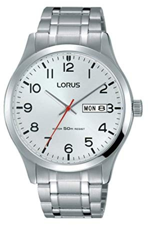 Lorus RXN39DX9 Mens Gents Stainless Steel Bracelet Wrist Watch Analog Date