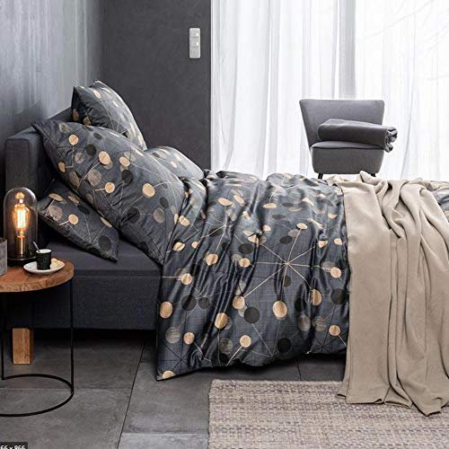 ESTELLA Original Bettwäsche, Vollendete Handwerkskunst in Premiumqualität, Made in Germany, Verschiedene Modelle und Qualitäten zur Auswahl (Noah, Schweizer Premium Satin)