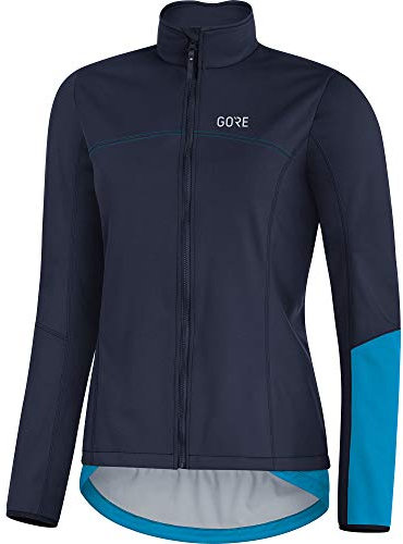GORE WEAR Damen C5 Gore Windstopper Thermo Jacke, Orbit Blue/Dynamic Cyan, 42