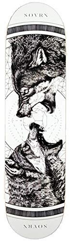 SOVRN Geri & Freki 8.0 Deck Board, Mehrfarbig (Mehrfarbig), Einheitsgröße