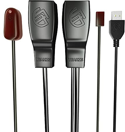 SZBJ IR Repeater,IR Remote Control Extender,Infrared Repeater System,Apply to Cat6/Cat5e/Cat6 Ethernet Cable connection(single Head ir emitter)