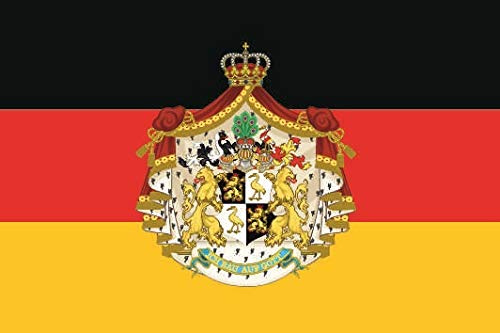 U24 Fahne Flagge Fürstentum Reuß ältere Linie Bootsflagge Premiumqualität 30 x 45 cm