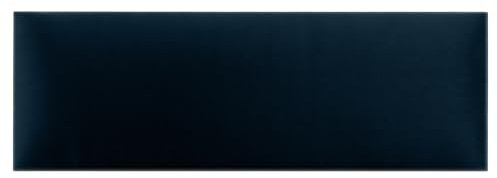 Coussin Mural Décoration Murale Lit Tour de tęte Panneau Mural rembourré Revętement Mural 3D Moderne Panneau de Luxe rembourré 60 x 30 cm Bleu Marine