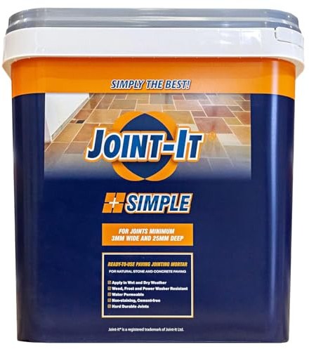 Joint it Simple Jointing Mortar Dark Grey (1x12.5kg) Small Size