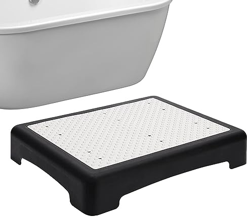 Tritthocker für Senioren, Tritthocker für Küche, zusammenklappbarer Tritthocker | Sicherer Tritthocker für Bett, Outdoor, Mobilitätshilfe, Badezimmer, Sicherheit, Tür, ältere Menschen, Unterstützung