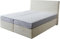 DELIFE Boxspringbett Dream-Well Plüsch-Cord Beige 160x200 cm TFK-Matratze Visco-Topper