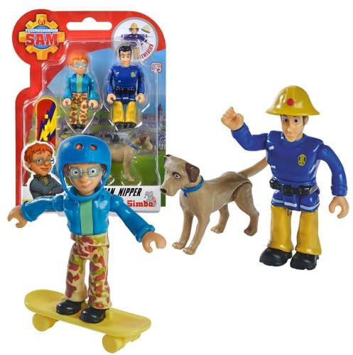 Elvis, Norman, Nipper | Spiel-Figuren Set | Feuerwehrmann Sam | Simba