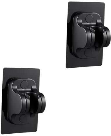jojofuny 2 Stk Duschhalterung Duschhandhalter Sprinklergestell Vakuumständer Handbrause Magnetische Garagentorfenster Verstellbare Basis Duschbrause Sockel Handheld Duschkopf Abs