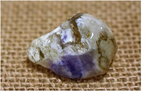 BIANMTSW Cristal de Violet Violet Opale Pierre Mexicaine 5 Cristaux naturels de Collections de la Maison