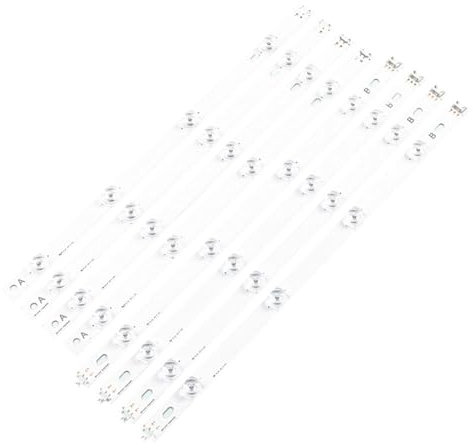 KANGH 4 paia/set 6V Lente Quadrata Strisce di Retroilluminazione A LED Compatibile for LG 42LB 42LB582V 42LX330C-UA 42LX530S-UA 42LF5500 42LF6200 42LF580