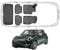 Trimak Passgenau 3D Fussmatten & obere Kofferraumwanne Auto Set Kompatibel mit Mini Cooper Elektro SE F56 Auto Allwetter Zubehör Gummimatten Kofferraumwanne Autos TPE Allwetter Geruchlos rutschfest
