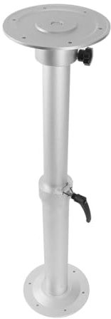 RTTZBOZ Pied de Table Télescopique pour Camping-Car, Pivote à 360 Degrés, Support Amovible en Alliage D'aluminium de Qualité Supérieure