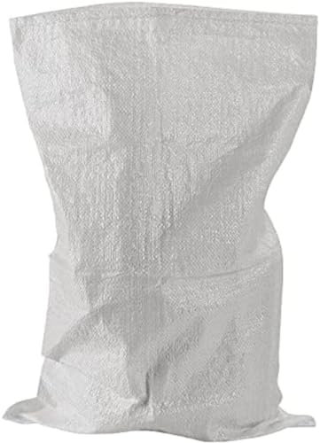 TGL PACKAGING 20 PCS Heavy Duty 65x114cm Woven Rubble Sacks | Extra Strong Polypropylene Builders Bags | Garden Waste Bags | Reusable Sacks for Construction, Yard Waste, Rubbish Removal
