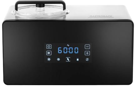 Gastroback Design 1.5L Ice Cream Maker, Advanced Control, 2-in-1 Ice Cream and Yoghurt Maker, XL Touch Panel, Easy to Clean, 150W - 62900