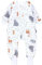 TupTam Baby Schlafsack mit Füßen und Ärmeln – Ganzjahres Schlafsack Baby 2.5 TOG, OEKO-TEX zertifiziert, Farbe: Wilde Tiere, Größe: 104-110