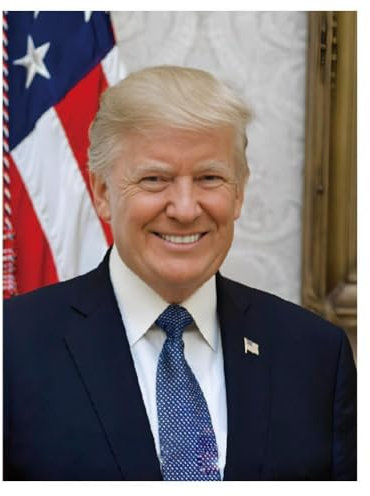 Donald-Kalender 2025, 2025, monatlicher quadratischer Wandkalender, 45 47 Präsidenten, Monatskalender, Wandkalender, 12 Hängemonate, Donald 2025