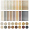 864 PCS Screw Cover Stickers, Self Adhesive Screw Covers Stickers Waterproof Wall Hole Cover, Screw Hole Stickers 21mm Stickers to Cover Screw Holes for Wood Furniture, Shelf, Cabinet (16 Sheets)
