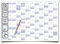 Gigatime Abwischbarer XXL Jahresplaner Wandkalender 2026. Wandplaner gerollt 140x100cm gross DIN B0 inklusive 1 Marker. Jahreskalender 2026, Kalender - deutsche Sprache - von Gigatime