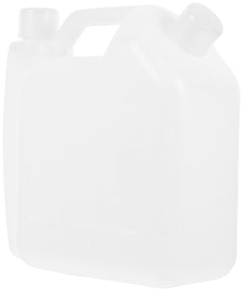 VINTORKY Multi-functional Plastic Oil Can 1.5l Proportioning Pot for Lawn Mower Chainsaw Hedge Trimmer Leakproof Design