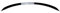 DZSFSTRHRRT Heckspoiler Auto-Heckspoiler für Mercedes für Benz GLC Coupé C254 GLC300 400 für AMG 2023 2024 ABS-Trimm-Kofferraum-Heckspoiler-Bodykit Auto Heckspoiler(Schwarz glänzend)
