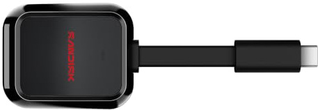 SANDISK QuickFlow SD Card with USB-C Reader/Writer, USB 3.2 Gen 1, kompatibel mit Einer Reihe von UHS-I- und UHS-II-SD-Karten