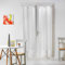 Douceur d'Intérieur Salina Tendaggio Fiocco Con Passanti, Bianco, 2 x 70 x 200 CM