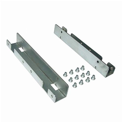 Metal SSD Mounting Rail for 2 x 2.5inch Hard Drives to 3.5inch Bay [2 2.5inch HDD]