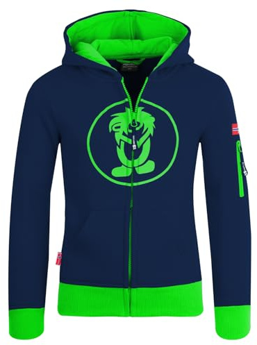 Trollkids Kids Sortland Jacket 98, Navy