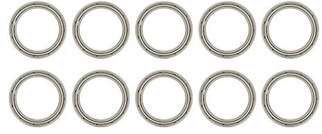 10 stücke 6703ZZ Dünnschliff Kugellager Doppel Geschirmt rillenkugellager High-carbon chrom lager stahl einrollige kugellager 17 * 23 * 4mm