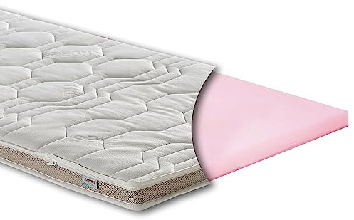ARBD 7cm Topper - Matratzentopper Matratzenauflage aus Kaltschaum, für alle Matratzen & Betten geeignet (H4 - hart, 100 x 200 cm)