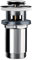 Wirquin 30723417 Bonde de lavabo laiton système Quick-Clac avec corps de bonde, chromé