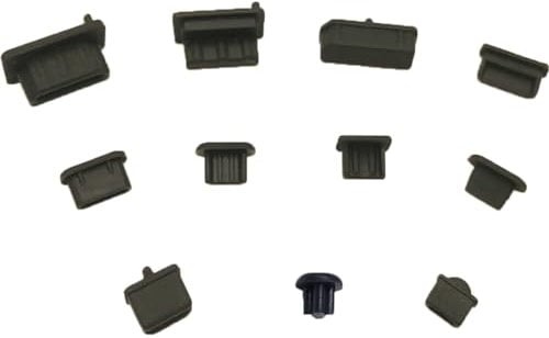 IEUYO Anti Dust Plug Assortment Kit for Ports of Computer Laptops Cellphone Audio ect. 11Types/110Pcs