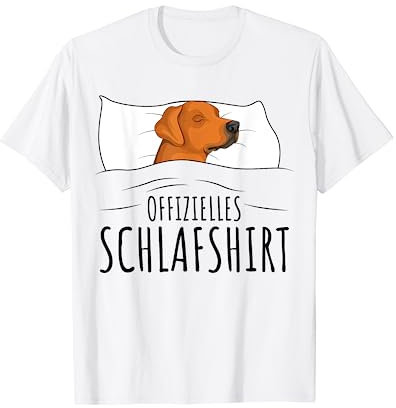 Offizielles Schlafshirt Rhodesian Ridgeback T-Shirt