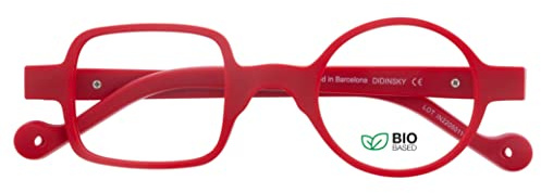 DIDINSKY Dali Bio gafas de lectura de acetato biodegradable | Material bio-based con filtro de luz azul, antirreflejantes y antiarañazos; protección ante pantallas. 0 a +3,0.