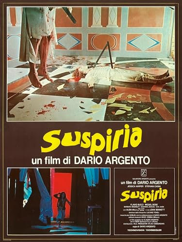 Suspiria Dario Silber Poster 30 x 40 cm